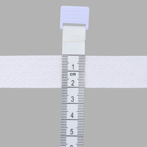 Тесьма (лента) киперная (100 х/б) 20 мм / 4.57 метра, 70 белый, 6190-2026