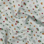 Ткань для пэчворка Peppy Век моды, рулон 112 см / 5 метров, ВМ-10 серый, Peppy