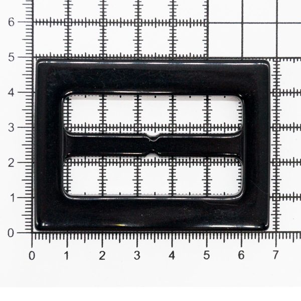 Пряжка пластиковая 50 мм, черный, П07(2.06-943-50), 10 шт