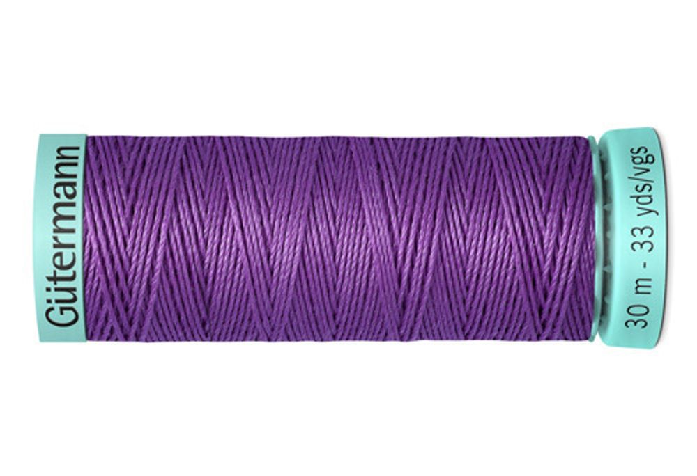 Нитки шелковые Gutermann Silk R753, 30м, 571 красно-фиолетовый, 5 катушек
