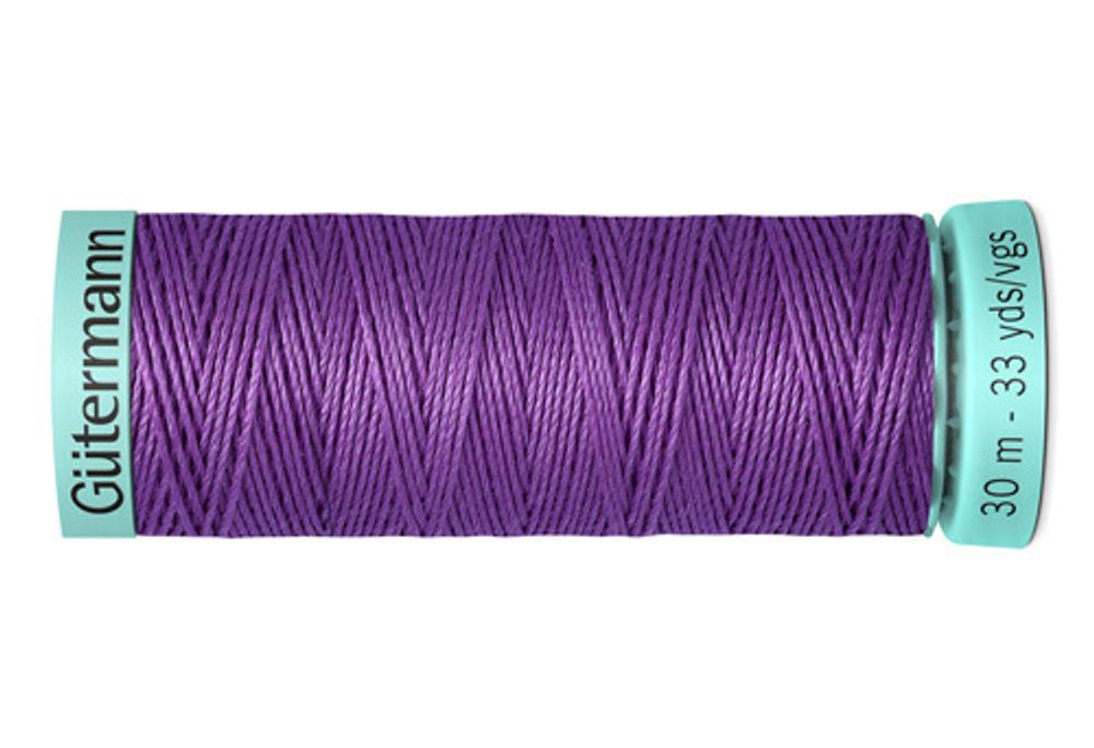Нитки шелковые Gutermann Silk R753, 30м, 571 красно-фиолетовый, 5 катушек /TOS/
