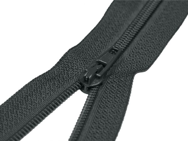 Молния спираль (витая) (цв.SBS) брючная Т3 (3 мм) 1 зам., н/раз., 16 см, автомат, S-156 т.серый, 5000 шт