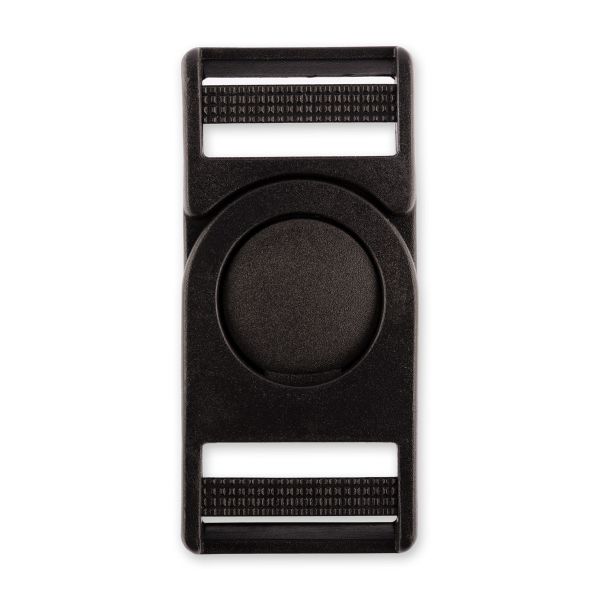 Фастекс (пряжка трезубец) пластик 25 мм, 100 шт, черный, Gamma SB08