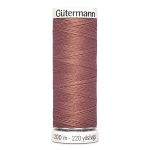 Нитки универсальные Gutermann Sew-all 100 (200 метров), 5 кат. | 245 золотисто бежево-розовый