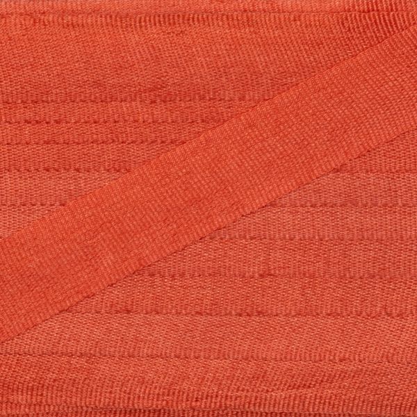 Лента (тесьма) шелковая 7.0 мм / 45.5±0.5 метров, №061 оранжевый, Gamma SR-7