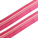 Лента атласная с рисунком 25.0 мм / 3 метра, Горизонталь (красный), Globus