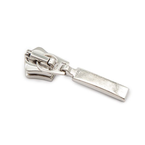 Слайдер (замок) для молнии трактор Arta Т6 (6 мм), никель -F, уп.10 шт, S090320, 10 шт