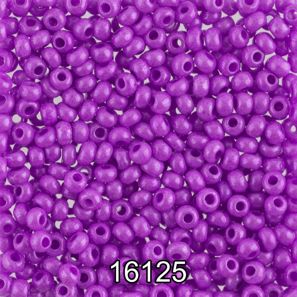 Бисер Preciosa 10/0 (2.3 мм), 500 г, 16125 (Ф494) сиреневый