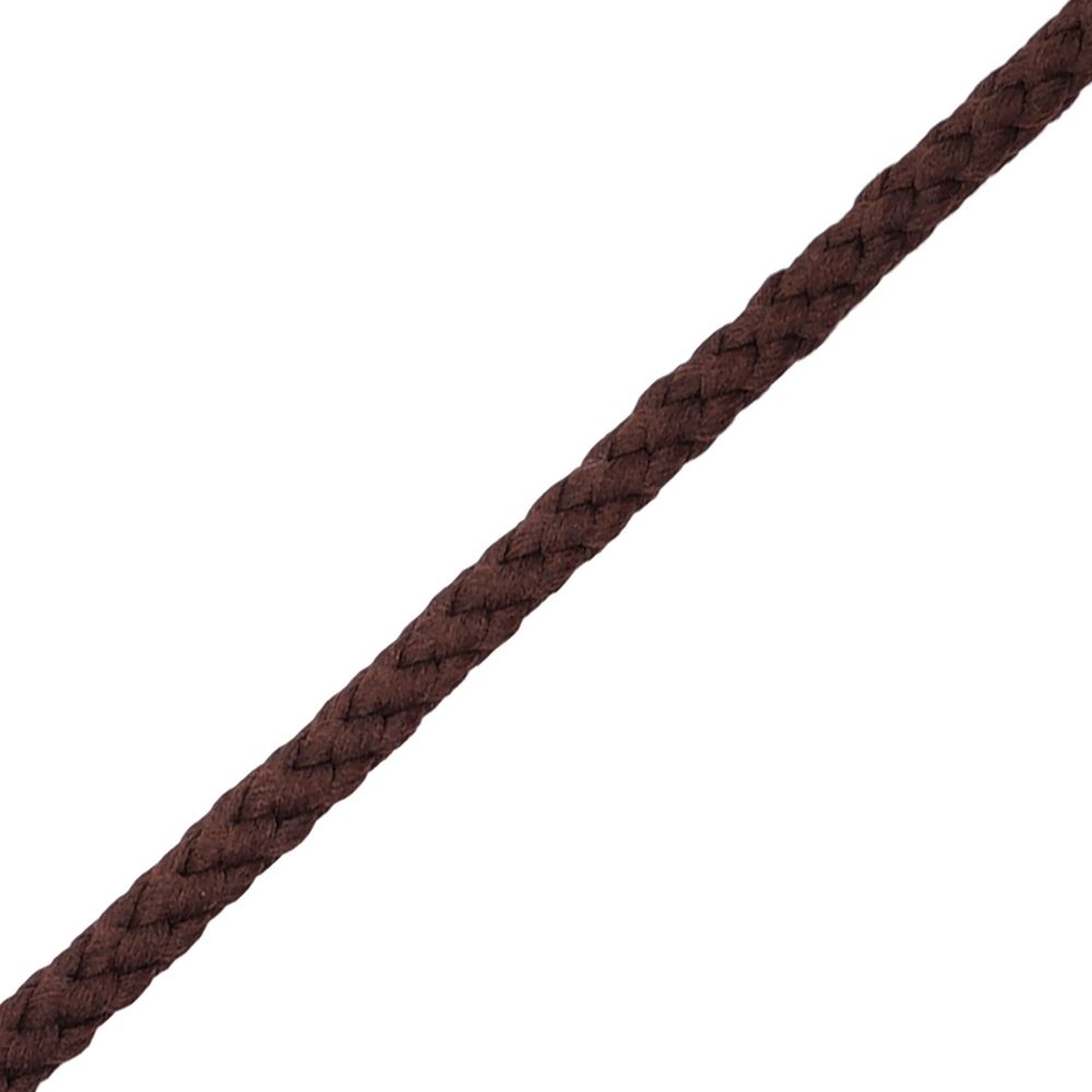 Шнур плетеный 4.0 мм / 30 метров, коричневый