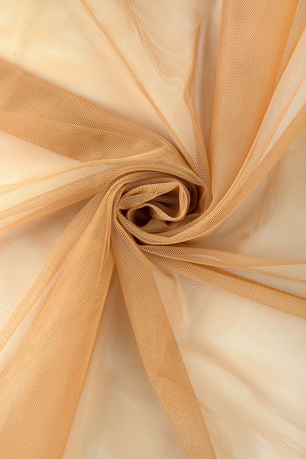 Сетка бельевая эластичная 40 г/м², 100х150 см, 48 яр.бежевый/телесный, Gamma FTS-SM