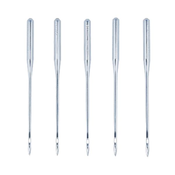 Иглы для швейных машин базовые универсальные 130/705 H, №130, 5 игл, М, Gamma NU №130