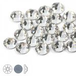 Стразы термоклеевые Xirius 8+8 граней SS12 (3,0-3,2 мм) арт.HF12-1.100 цв.Crystal, уп.100 шт