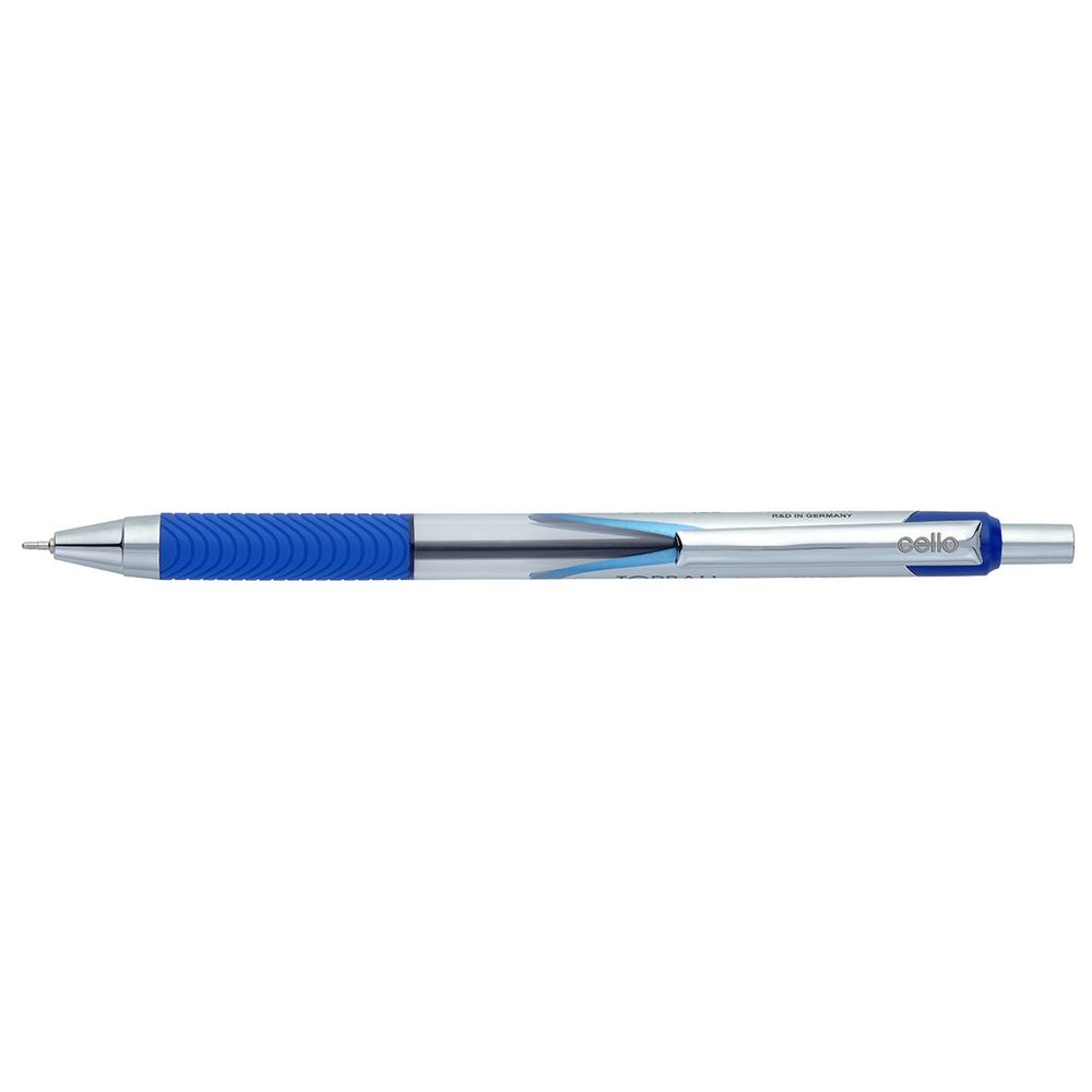 Ручка шариковая Top Ball R 0.7 мм 12 шт, 00040 цвет чернил: синий, Cello, 00040