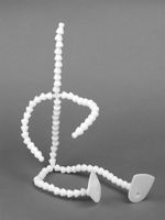 Скелет для кукол и игрушек 45 см, со ступнями ног 10 звеньев - 11 см, ноги 12 звеньев - 13 см