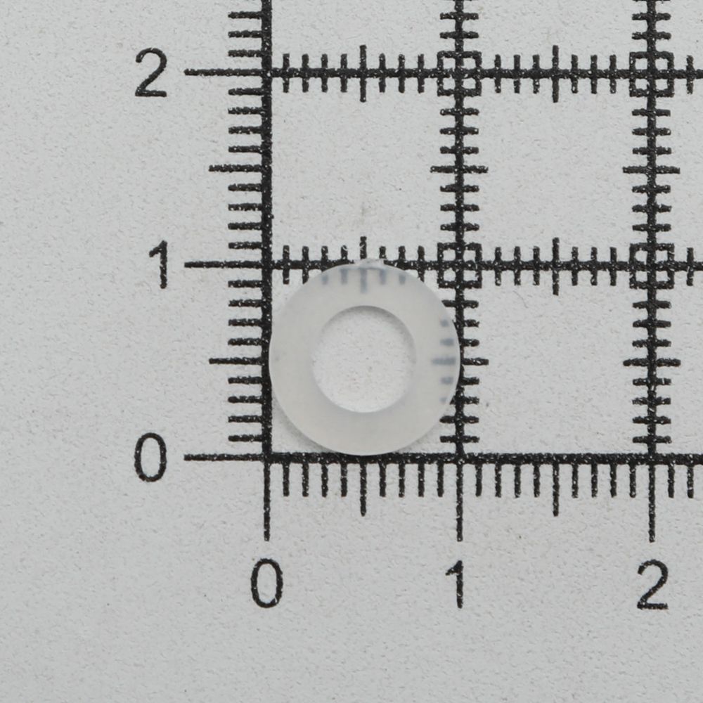 Кольцо уплотнительное пластик под блочку/ люверс ⌀4.87 мм, h5.66 мм (№3), ≈5000 шт, New Star
