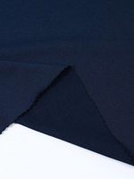 Футер 2-нитка петля поливискоза стрейч 220 г/м², 160 см / 3 метра, ФУТ2Х.TBY.ПЭ-ВИС.S196/S058.3, цв.S196/S058 т.синий