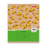 Тетрадь ученическая школьная, A5+ 24 л. на скобе 65 г/м², белизна 100% 30 шт, клетка, 000719 Вкусная переменка, Светоч 24ТЕТк-001