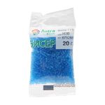 Бисер Astra&Craft 11/0 (2.1 мм), 200 г (10х20 г), цв. М3В темно-голубой/прозрачный, матовый