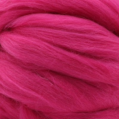 Шерсть для валяния Троицкая п/тонкая 1х100 г (до 29 мкр), 1013 мальва