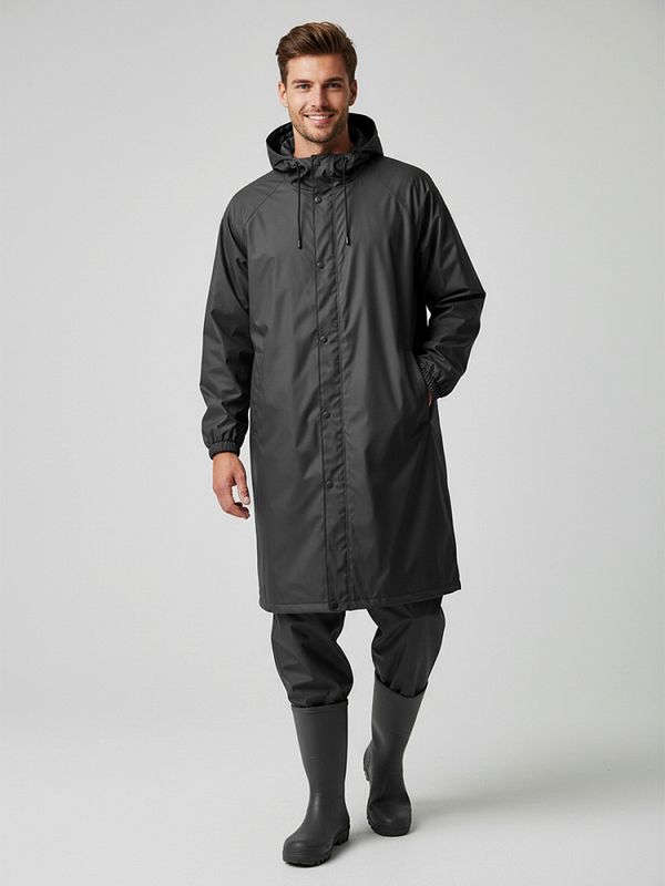 Оксфорд 200D PU1000 78 г/м², 150 см / 5 метров, ОКС.TBY200D.S156.5, S156 серый