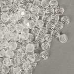 Бусины акрил ⌀8 мм, цв. 17 прозрачный, 50 г, Magic4Hobby