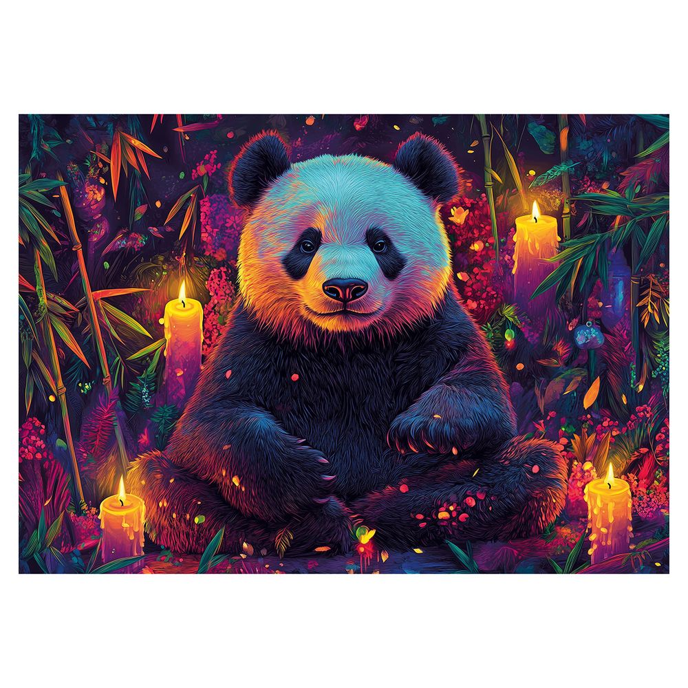 Пазл. Премиальная коллекция 1000 элементов, TOP-PZL-1000/11 Медитация панды, Фрея