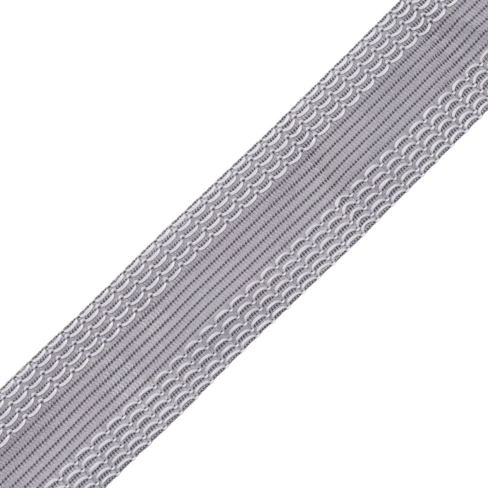 Лента термоклеевая для подшива брюк и штор 25 мм / 50 метров, серый