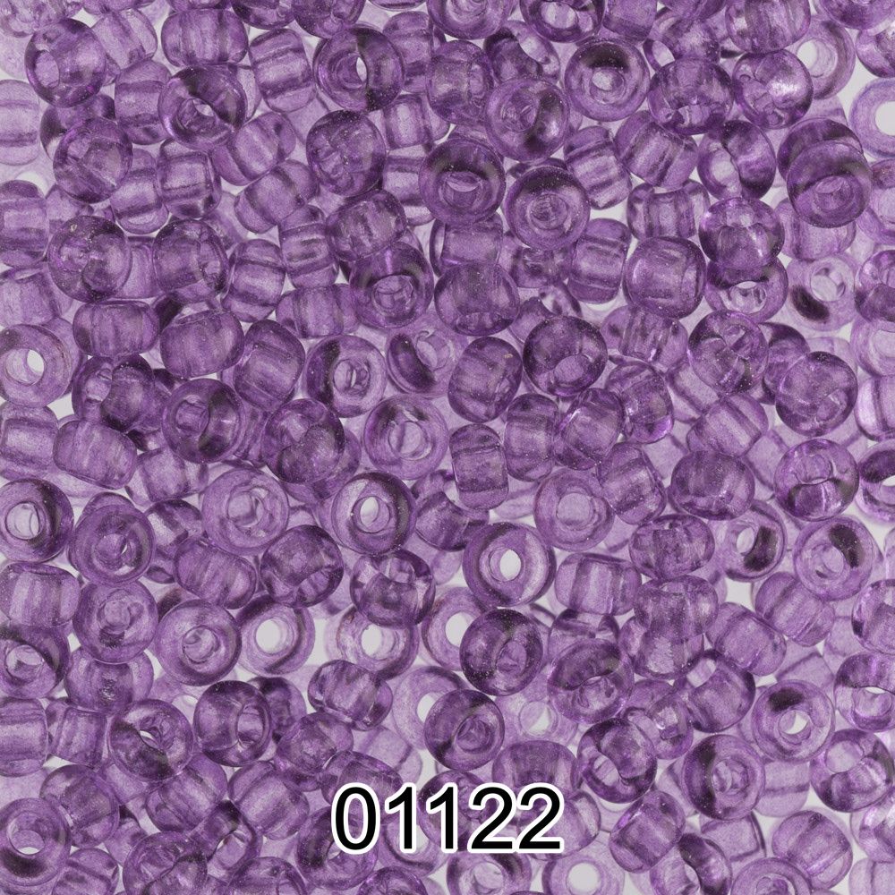 Бисер Preciosa круглый 10/0, 2.3 мм, 500 г, 01122 (Ф328) фиолетовый
