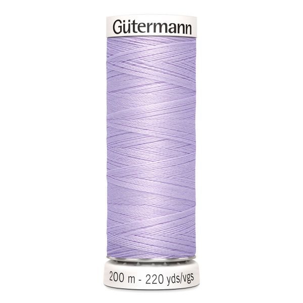 Нитки универсальные Gutermann Sew-all, 200м, 442 бело-лавандовый, 5 катушек
