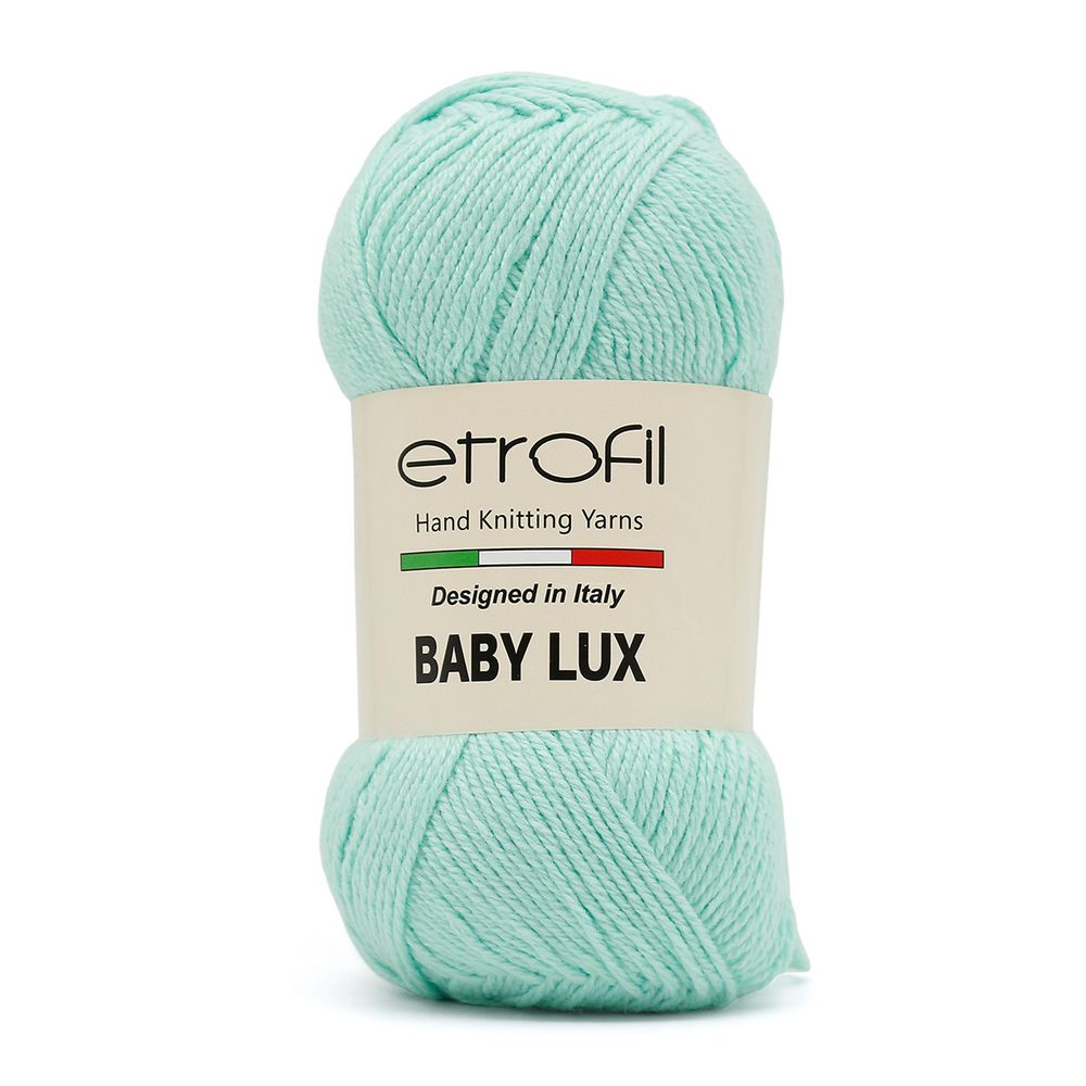 Пряжа Etrofil (Этрофил) Baby Lux / уп.5 мот. по 100 г, 250м, 70468 водяная зелень