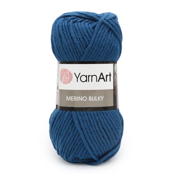 Пряжа YarnArt (ЯрнАрт) Merino Bulky / уп.5 мот. по 100 г, 100м, 551 василек