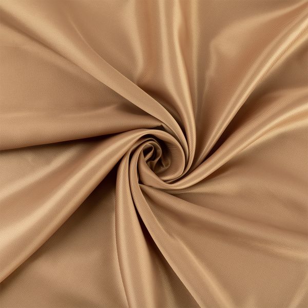 Ткань подкладочная Poly Twill 101±2 г/м², отрез 145х500 см, 100% п/э, 83 т.бежевый, Gamma LPT