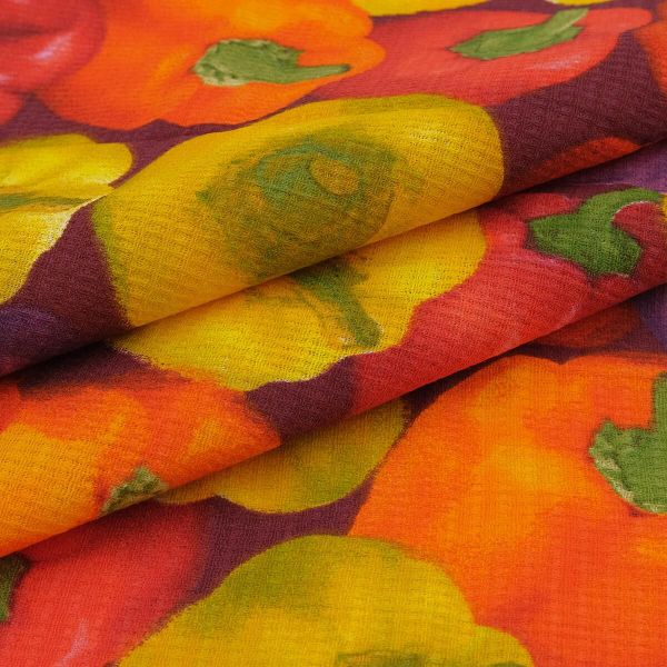 Полотно вафельное набивное арт 60 рис 5631 вид 1 Перец 50х50см, Astra&Craft