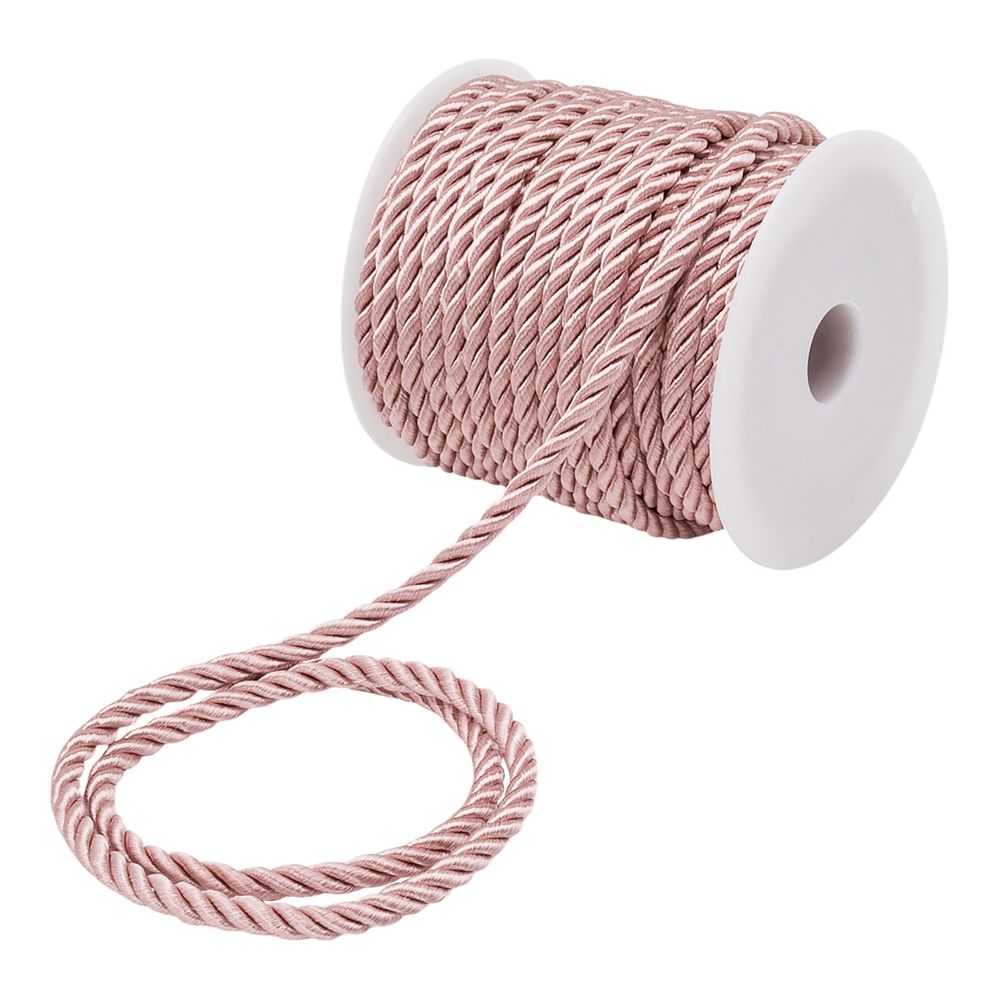Шнур витой 5мм / 18,29м, 143 пыльная роза, 1AS-168