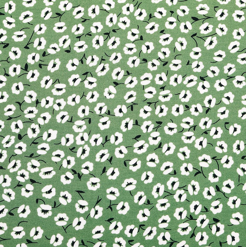 Штапель 90 г/м², 145 см / 2 метра, TBY Vi-E1350-1 цв.E1350-1