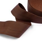 Стропа (ременная лента) 60 мм / 25 метров, толщ. 1.19 мм, [28 г/пог.м], 100% п/п, коричневый, Gamma С2693Г17