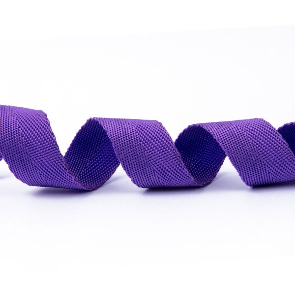 Стропа (ременная лента) 25 мм / 5х2.5 метра, фасовка, фиолетовый, 3816 (3074)