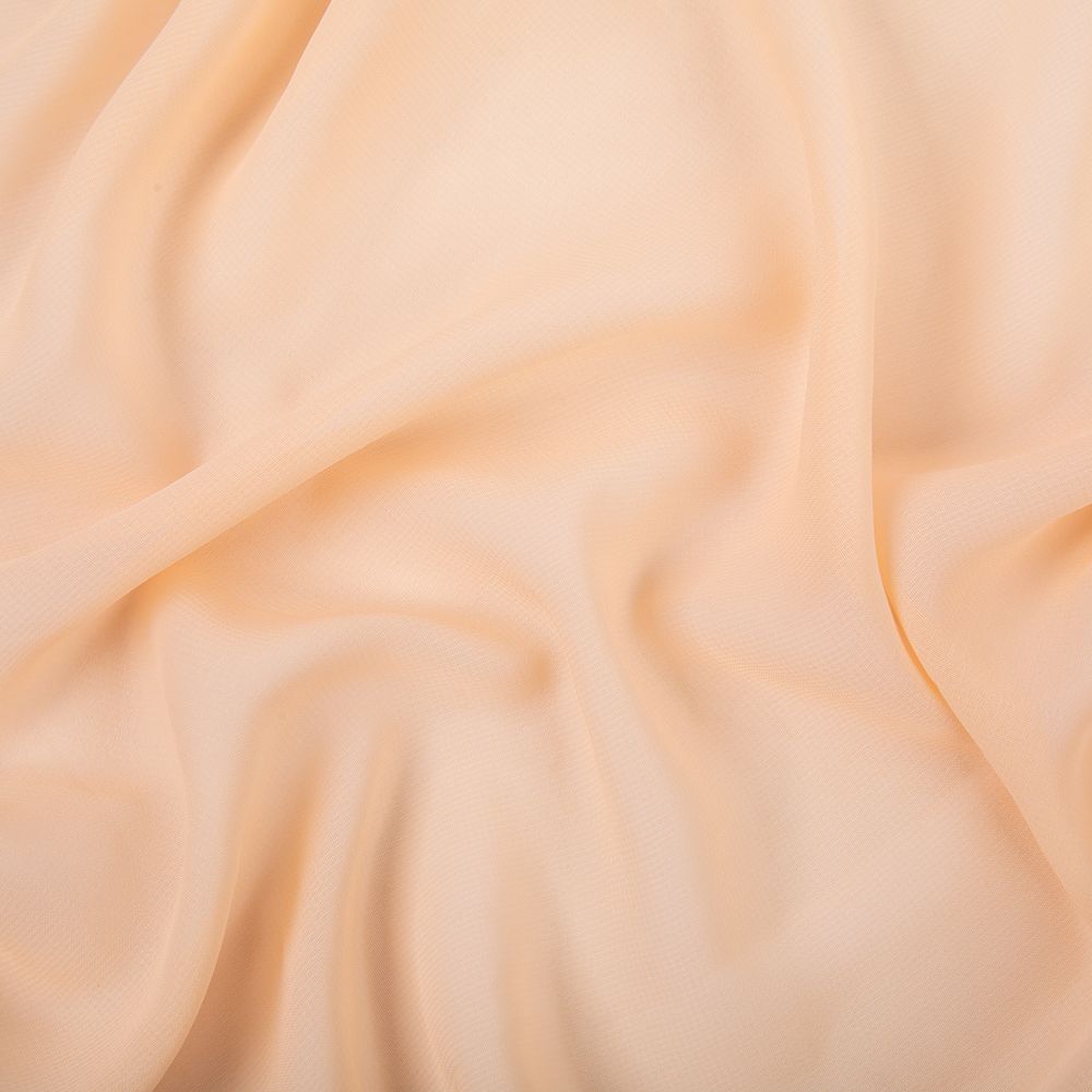 Ткань блузочная Poly Chiffon 84 г/м², 150х147 см, 03 св.персиковый, Gamma PC-02
