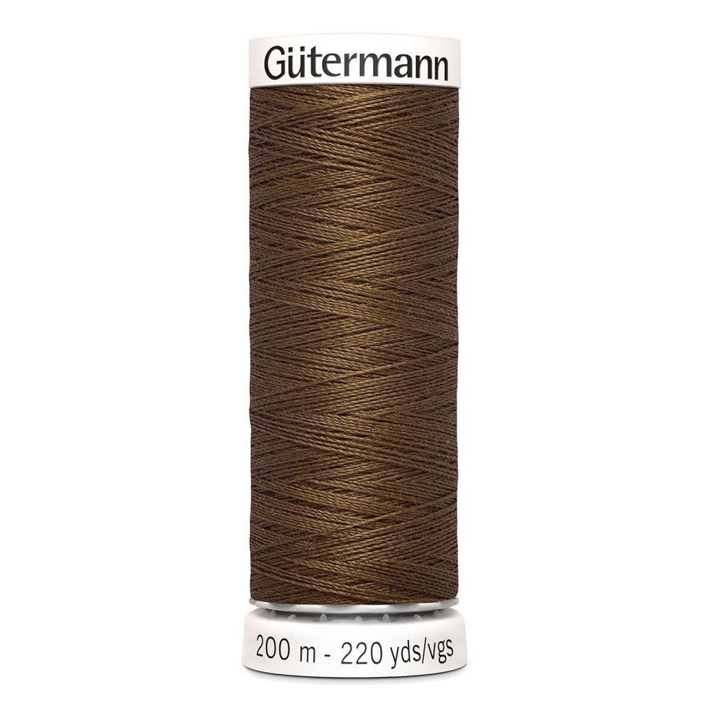 Нитки универсальные Gutermann Sew-all 100 (200 метров), 5 кат. | 289 дижонская горчица
