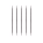 Спицы чулочные металл ⌀5.0 мм, 15 см, 5 шт, Gamma MK5-15