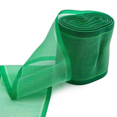 Лента для бантов (капрон) _8 см, 25 м (зеленый) С3501
