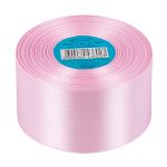 Лента атласная 1-сторонняя 50.0 мм / 33±2 метра, 067 св-розовый, Gamma