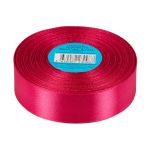 Лента атласная 1-сторонняя 25.0 мм / 33±2 метра, №523L(18-2042) красный, Gamma