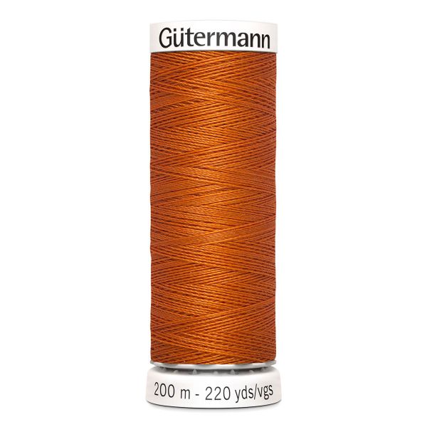 Нитки универсальные Gutermann Sew-all, 200м, 932 рыжий, 5 катушек