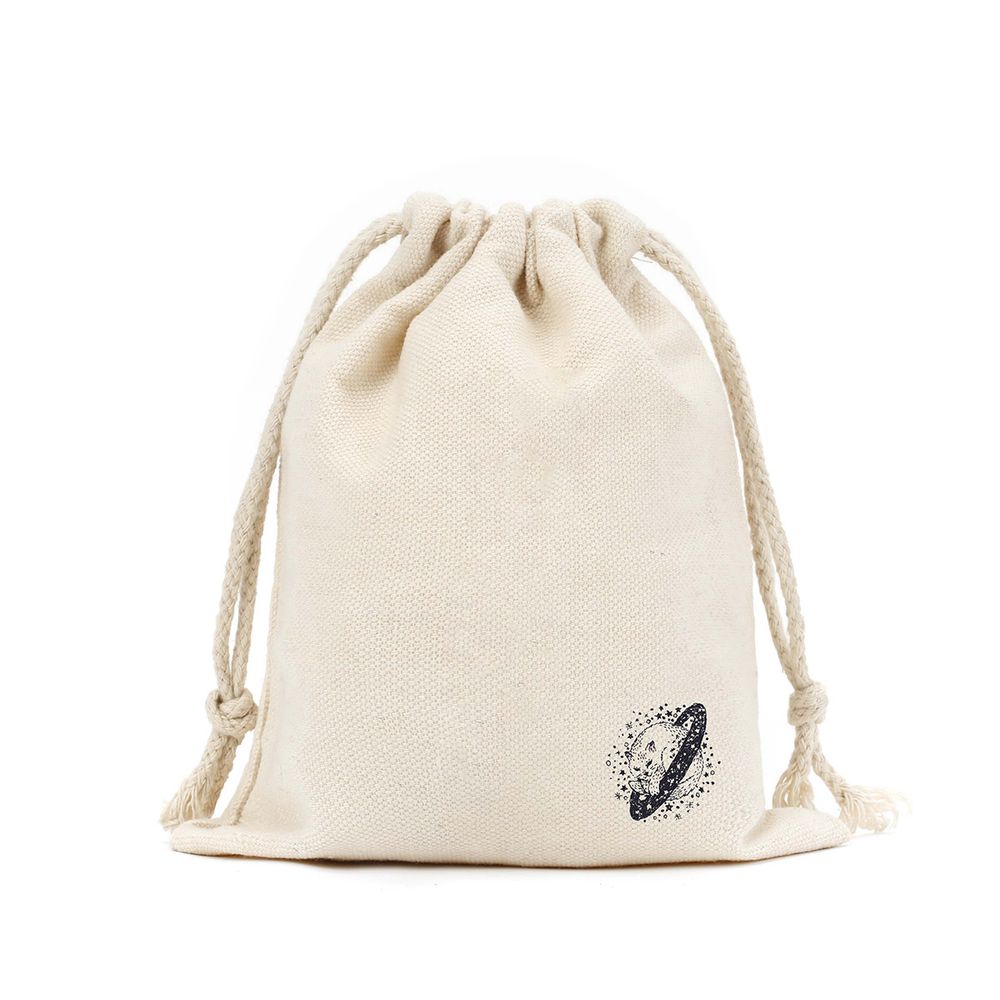 Набор для вышивания нитками Panna Живая картина JK-2324, Котик на Сатурне, 7х7 см