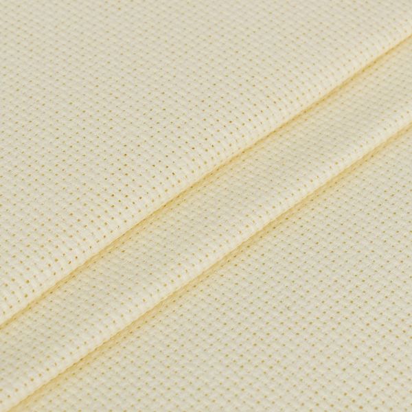 Канва Aida 16 ct, 150 см / 10 метров, кремовый, Gamma K16