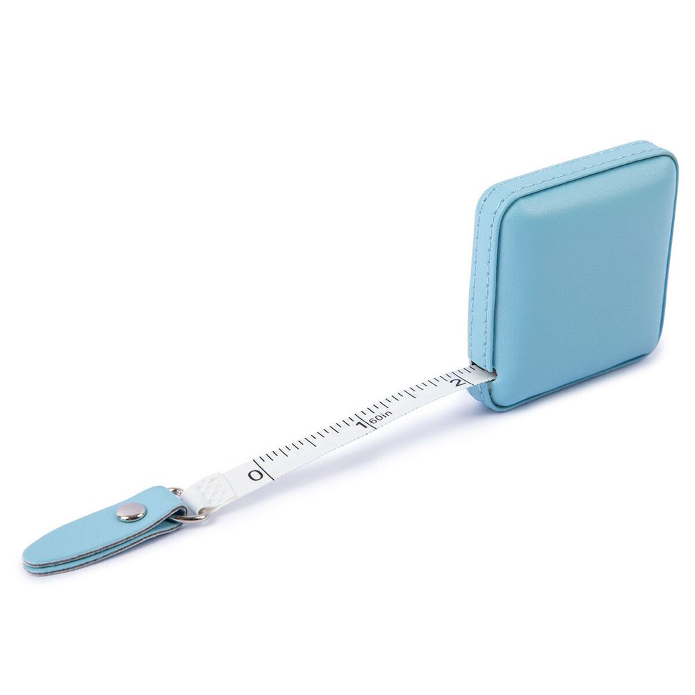 Рулетка портновская кожзаменитель пластик 150 см, 01 голубая, Gamma SSL-150