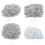 Кнопка рубашечная (джерси) закрытая ⌀7.8 мм, ≈1440 шт, МЕТАЛЛ, эмаль, 101 белый, NEW STAR