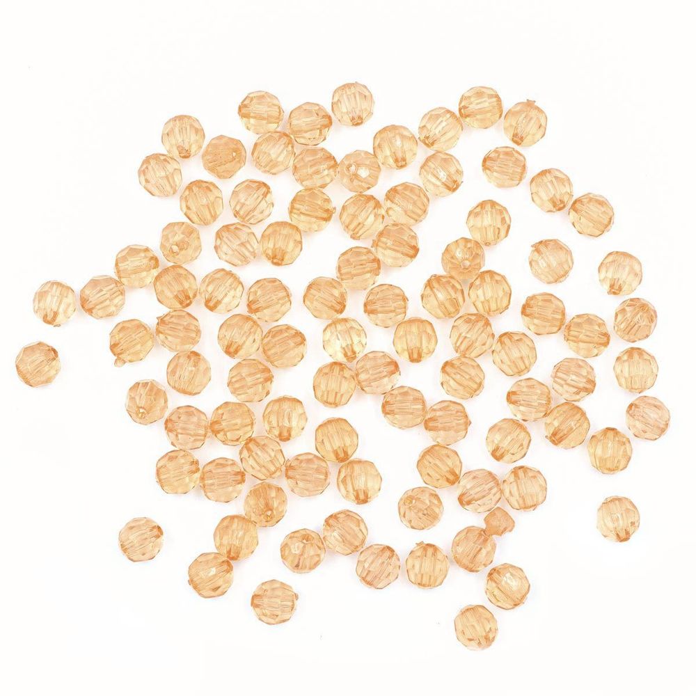 Бусины акрил ⌀8 мм, 25 г, Astra&Craft, 76