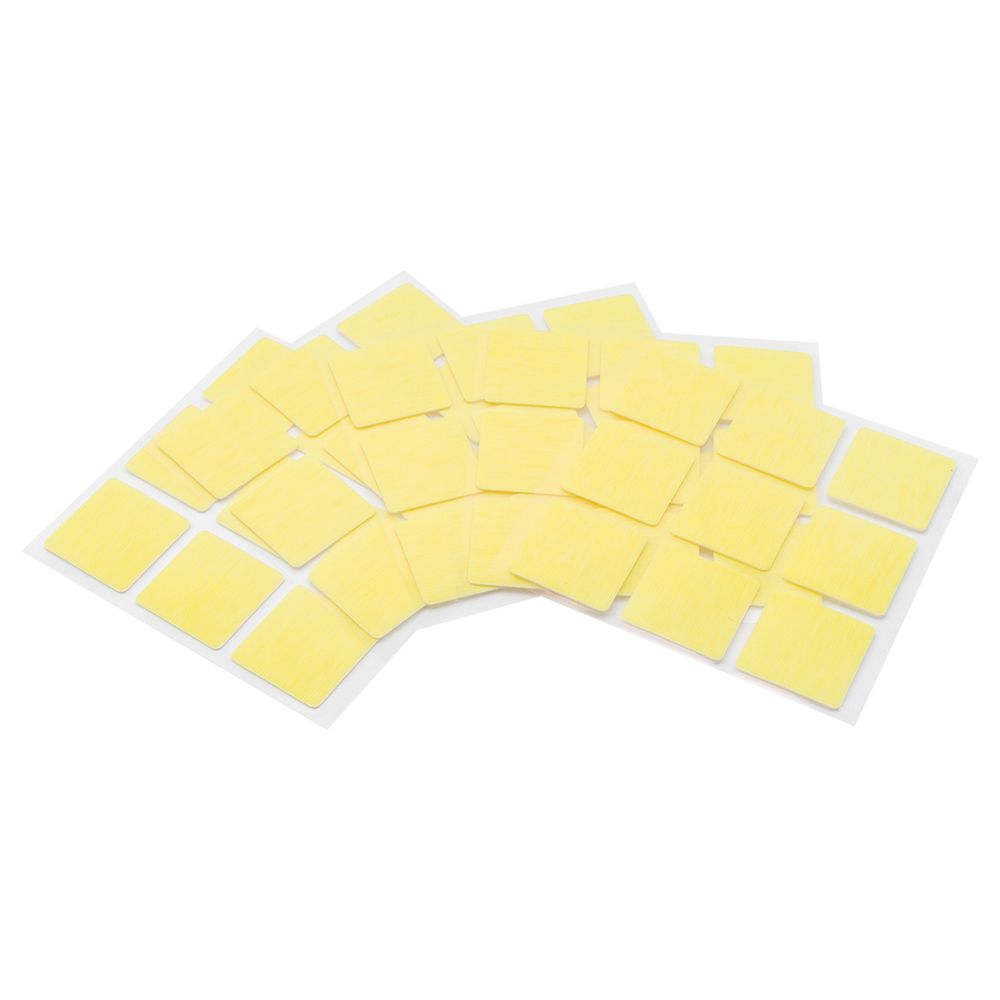 Пластины двусторонние самоклеящиеся, форма квадрат 2.2х2.2см, 5 листов по 9 шт., 2AR23549